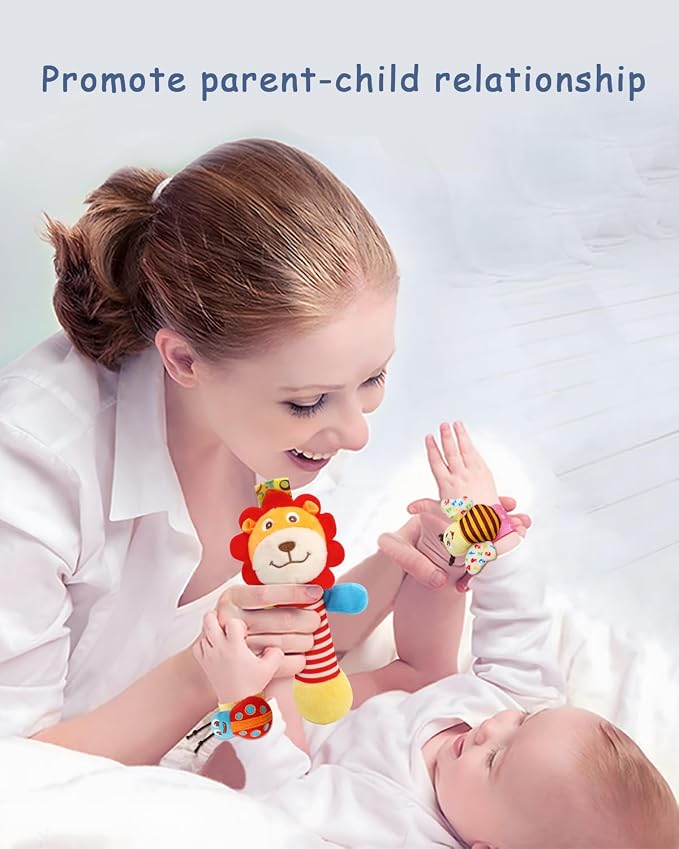 Wrist Rattles Foot Finder Rattle Toy - Image 11