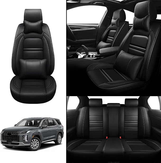 Car Seat Covers for Hyundai Car Palisade 2020-2025 | 5-Seats Seat Covers - Image 2