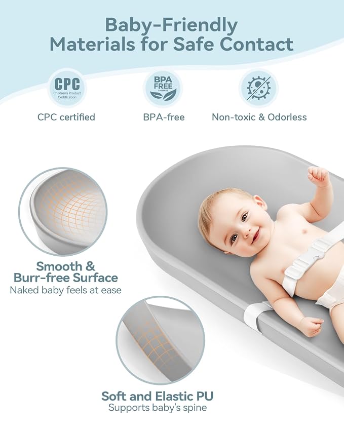 COMOMY Baby Changing Pad for Dresser - Image 6