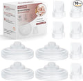 10PCS Breast Pump Parts, M5 Breast Pumps Replacement Accessories Breastfeeding by afontoto