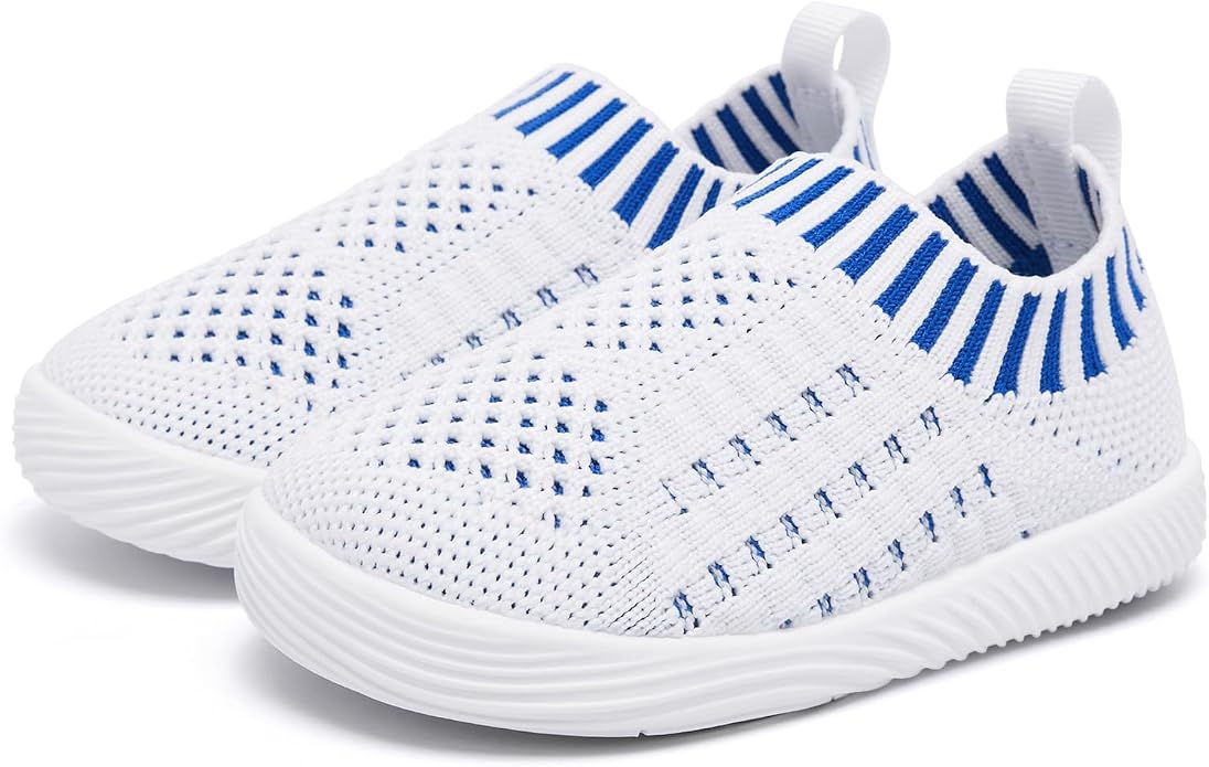 MORENDL Baby Toddler Walking Socks Non-Slip Breathable Unisex Casual Sneakers - Image 3