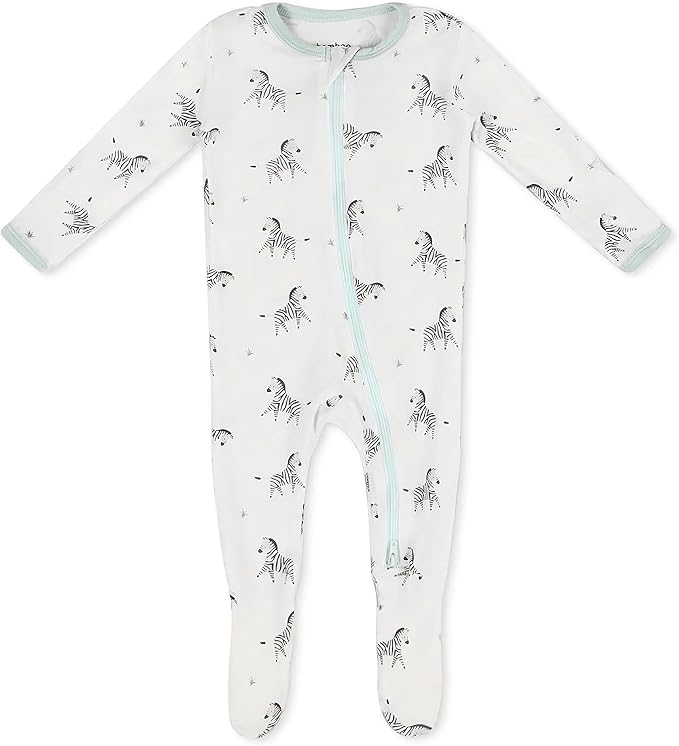 Bamboo Little Soft Baby Footie Pajamas, Baby Clothes, Newborn Sleepers by BambooLittle