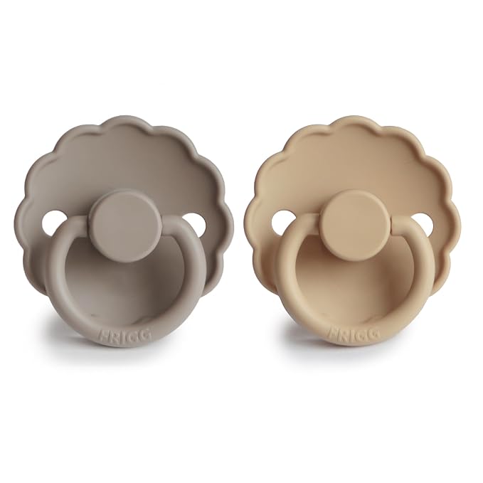 FRIGG Daisy SilkySoft Silicone Baby Pacifier | Made in Denmark | BPA-Free - Image 2