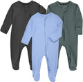 Aablexema Baby Zipper Pajamas Bamboo Rayon by Aablexema