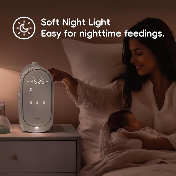 Bottle Warmer for Breastmilk, 11-in-1 Double Bottle Warmer Large Touchscreen - Image 4