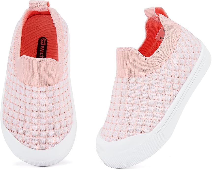 BMCiTYBM Baby Sneakers Girls Boys Lightweight Breathable Mesh First Walkers - Image 4