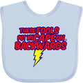 inktastic These Fools Put My Cape on Backwards ® Baby Bib by Inktastic