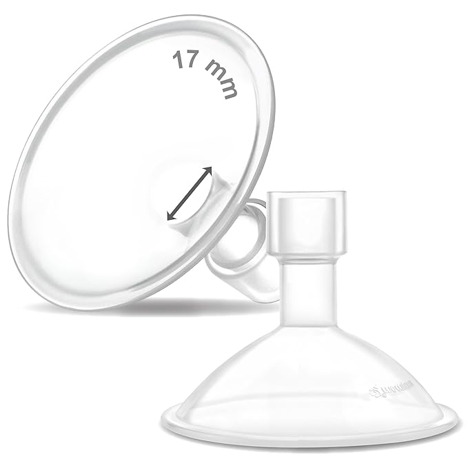 Maymom MyFit Crater Series 17mm Two-Piece Design Small Breastshield Compatible by Maymom
