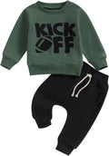 Kupretty Toddler Baby Boy Fall Winter Clothes Color Block Long Sleeve by Kupretty