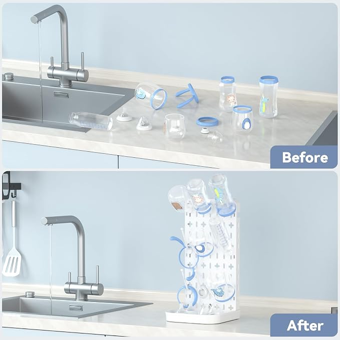 Baby Bottle Drying Rack Bottle Dryer Rack - Image 4