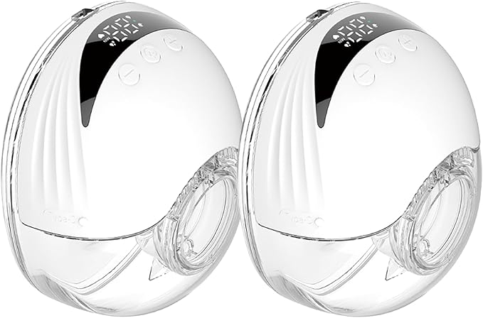 Wearable Breastfeeding Pump, 4 Modes & 12 Levels, Hands Free Breast Pump by Unknown