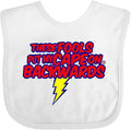 inktastic These Fools Put My Cape on Backwards ® Baby Bib by Inktastic