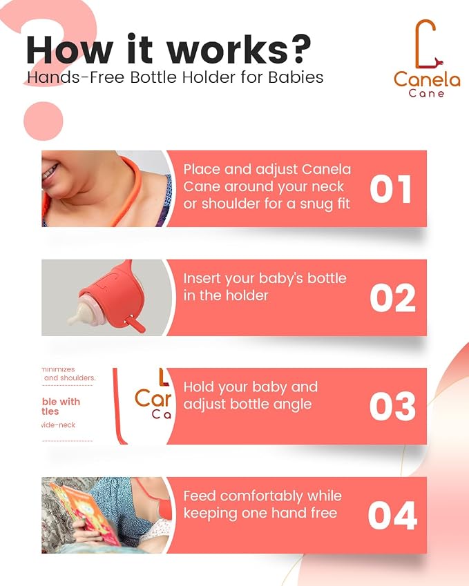 Adjustable Baby Bottle Support – Assist Feeding Tool - Image 5