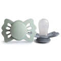 FRIGG Lucky Symmetrical SilkySoft Silicone Baby Pacifier | Made in Denmark | by mushie