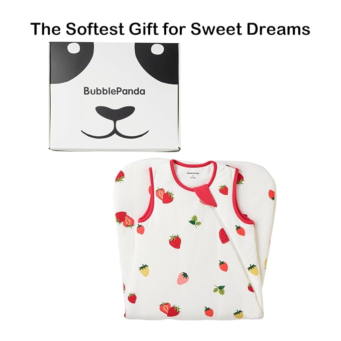 BubblePanda Rayon Made from Bamboo Sleep Sack 2t-3t 0.5 Tog Soft Lightweight - Image 6