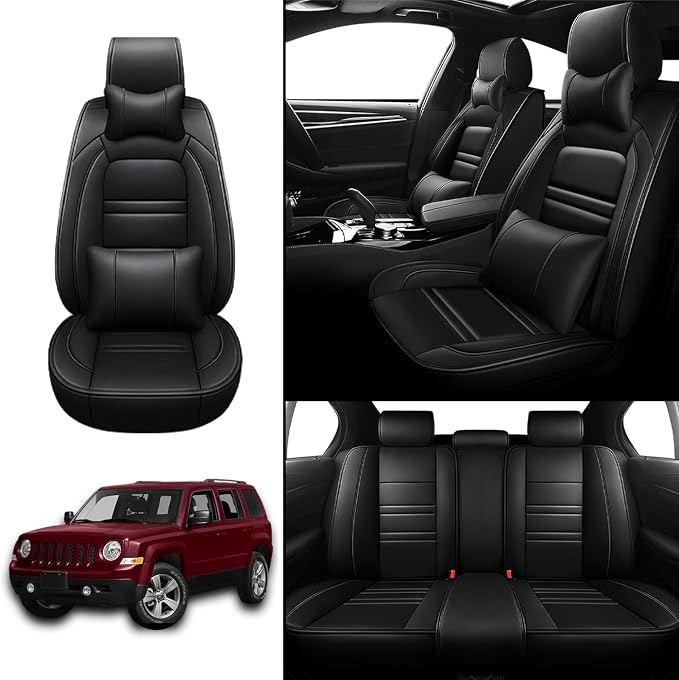 Car Seat Covers for JP Patriot 2009-2017 | 5-Seats Seat Covers, Waterproof Seat - Image 2