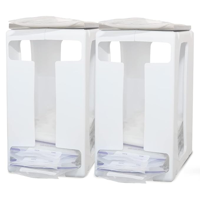 Nurse & Nourish 2 Pack Breast Milk Storage Tower by NurseNourish