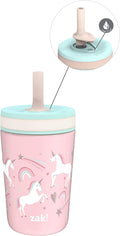 Zak Designs Kelso Toddler Cups For Travel or At Home, 12oz Vacuum Insulated by ZakDesigns