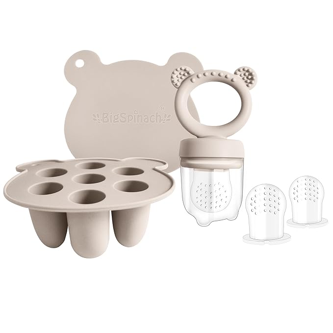 Frozen Breastmilk Teether & Forage Feeder Set Frozen Breastmilk Teether Tray by BIGSPINACH
