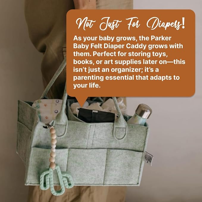Parker Baby Diaper Caddy - Image 7