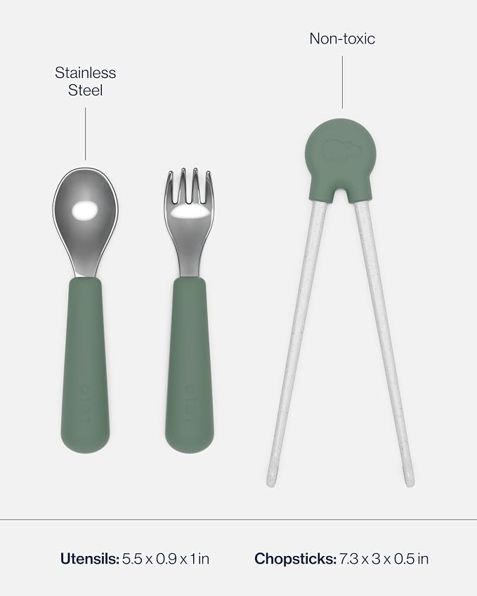 Lalo Big Bites Kids Dinnerware Full Set - Image 5