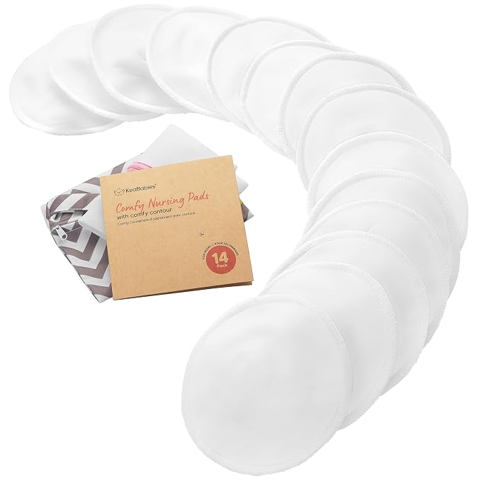 Organic Nursing Pads by KeaBabies