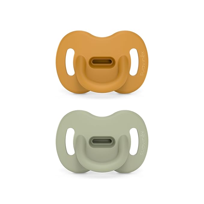 Color Essence SX PRO Silicone Baby Pacifier 2Pk, Made by Suavinex