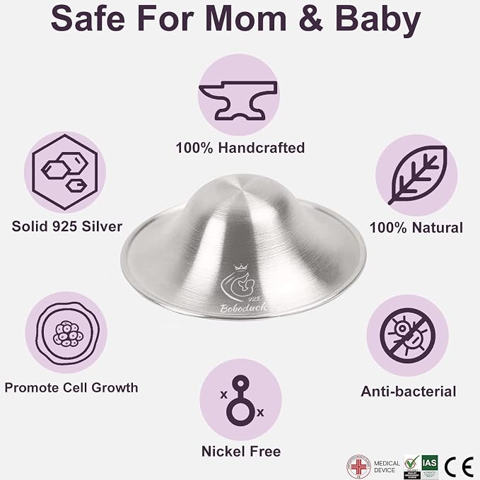 Boboduck Nipple Shields for Nursing Newborn - Image 4
