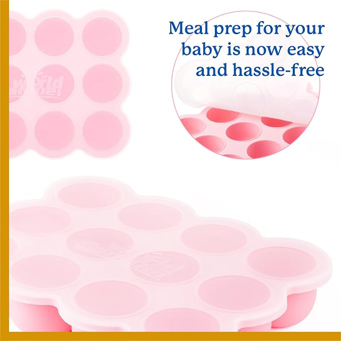 Samuelworld Baby Breast Milk and Food Storage Container, 12 Portions x 2.5oz - Image 5