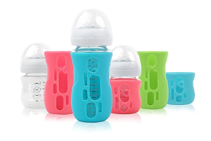 Olababy Silicone Sleeve for Avent Natural Glass Baby Bottles - Image 7