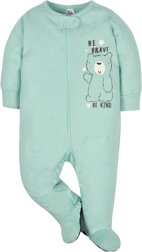 Gerber Baby Boys 4 Pack Sleep 'N Play Footie - Image 3