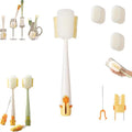 5 in 1 Bottle Cleaning Brush Set, 5‑in‑1 Multifunctional Bottle Cleaning Brush by ZANWANXIN