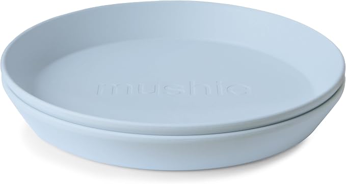 mushie Round Dinnerware Plates for Kids | Made in Denmark - Image 2