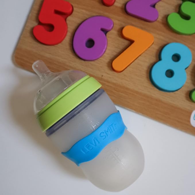 InchBug Orbit Labels Baby Bottle and Water Bottle Silicone Name Bands – - Image 7
