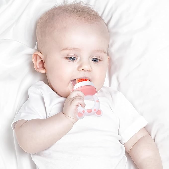 Baby Solids/Frozen Fruit Feeder Pacifier, Infant Teether Toy 4M+, BPA-Free - Image 6