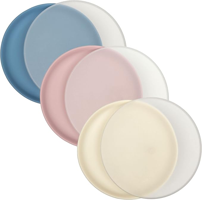 WeeSprout Baby & Toddler Non-Suction Plates by WeeSprout