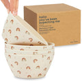 Nook Theory 4 Pack Bamboo Bowls - 22 Oz Reusable Bowl by NookTheory