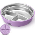 Nuogo 1 Pcs Stainless Steel Baby Suction Plates by Nuogo
