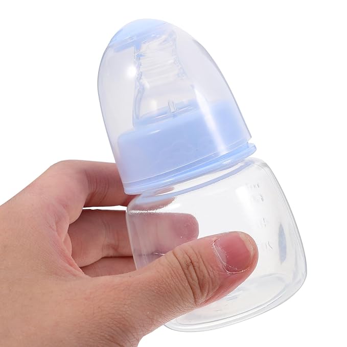 Kisangel Newborn Baby Bottles 6pcs Miniature Plastic Rice Feeder Mini Food - Image 7