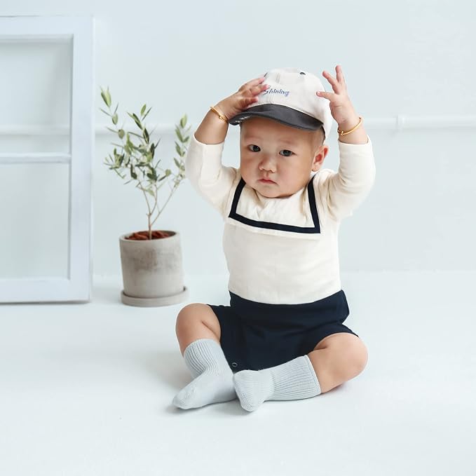 Toddler Socks Unisex Baby Baby Crew Cotton Cuff Socks - Image 5