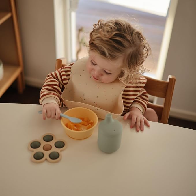 mushie Silicone Baby Feeding Spoons | 2 Pack - Image 5