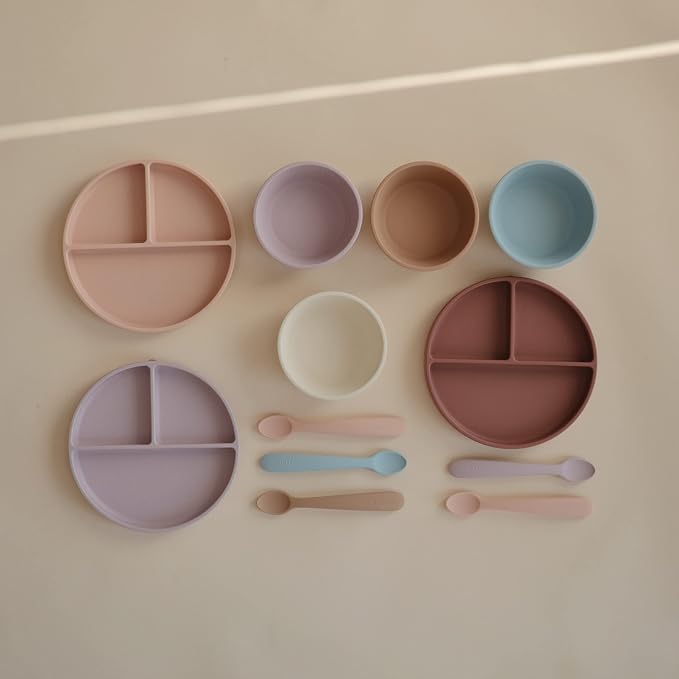 mushie Silicone Suction Bowl | BPA-Free Non-Slip Design - Image 6