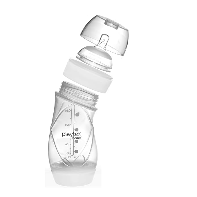 Playtex Baby VentAire Complete Tummy Comfort Baby Bottle, 9 Oz, Anti-Colic & - Image 3