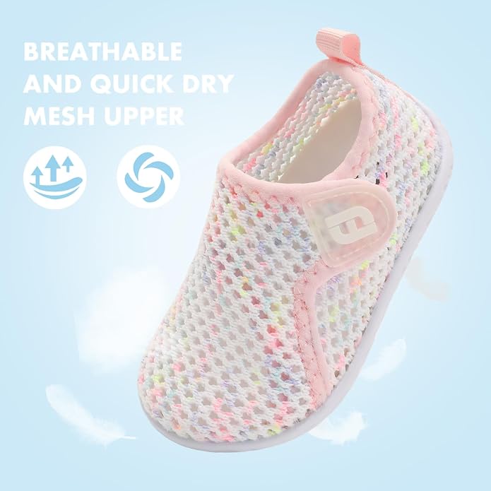 JOINFREE Baby Toddler Water Shoes Boys Girls Sandals Barefoot Kids Breathable - Image 3