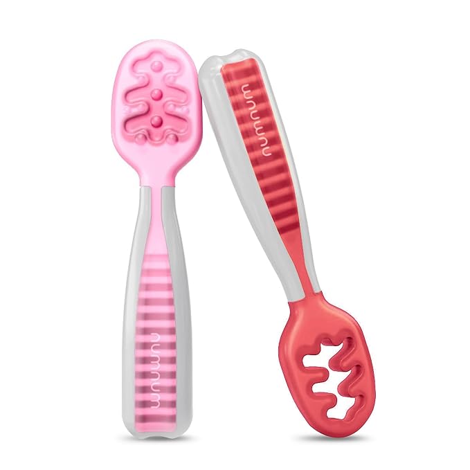 NumNum Baby Spoons Set, Baby Essentials Pre-Spoon GOOtensils by NumNum