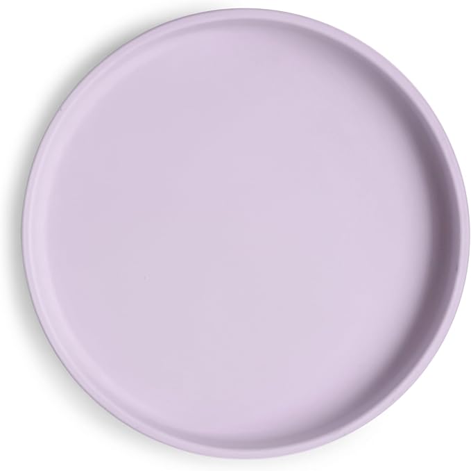 mushie Classic Silicone Suction Plate | BPA-Free Non-Slip Design by mushie