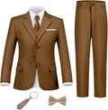 Boys Suit Set Slim Fit Kids Formal Suits Toddler Tuxedo Wedding Prom Classic by FxzpiodiMENSSUITS