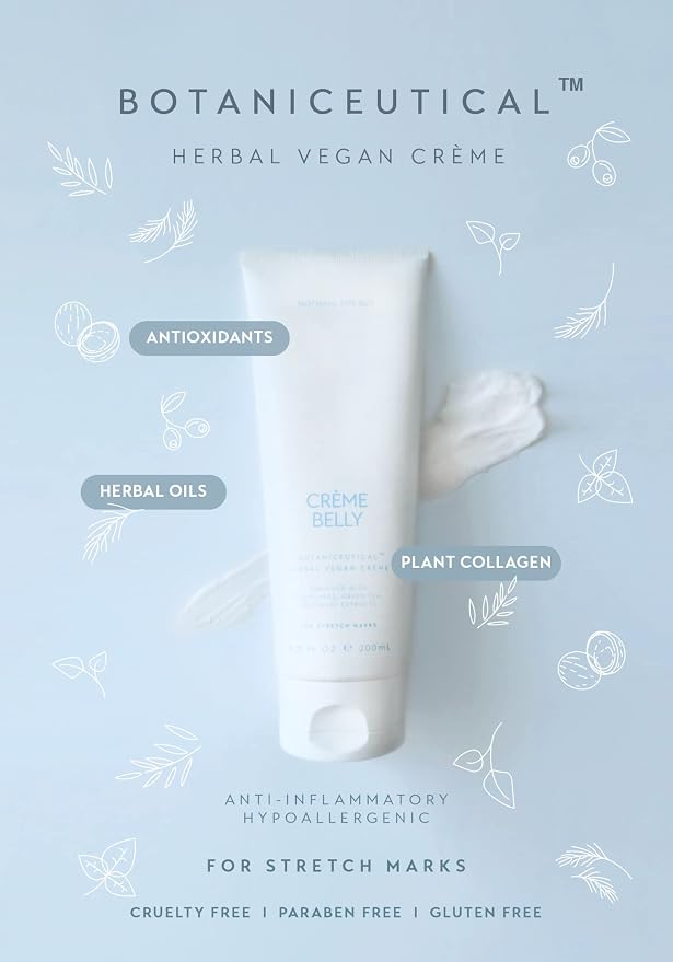 NOTHING FITS BUT Crème Belly Botaniceutical Maternity Herbal Vegan Cream - Image 3