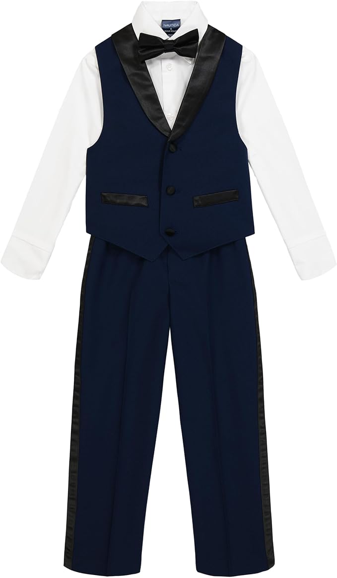 Nautica Boys' 4-Piece Formal Suit Set by Nautica