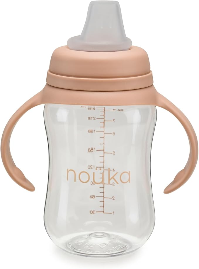 nouka Soft Spout Tritan Sippy Cup | Leak Proof and Easy Grip | Removable by no%C3%BCka